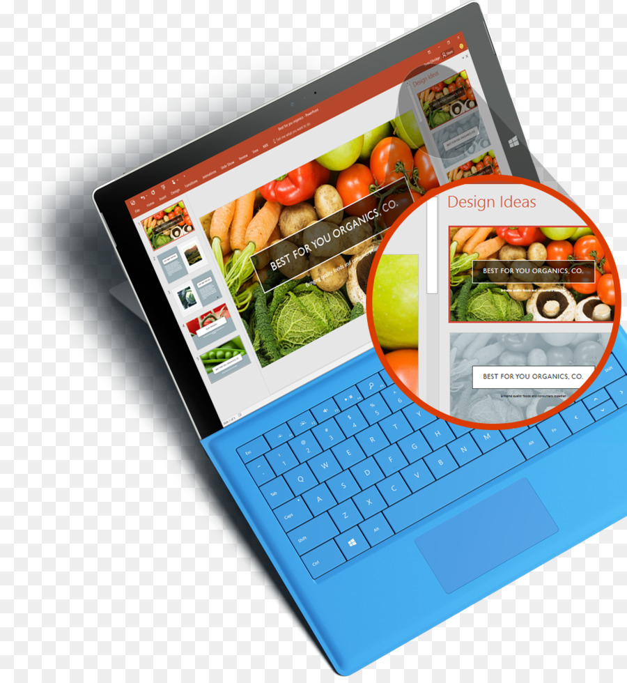 Microsoft Surface，Presentación PNG