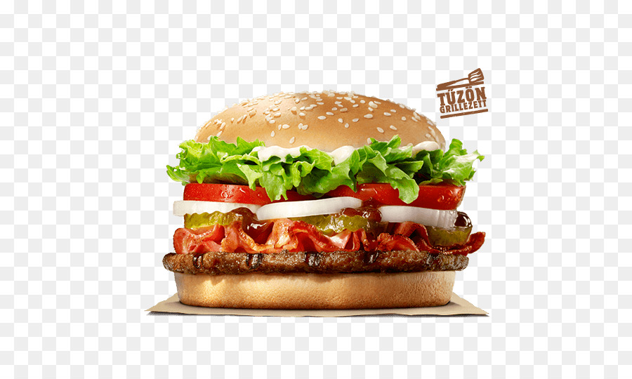 Whopper，Hamburguesa Con Queso PNG