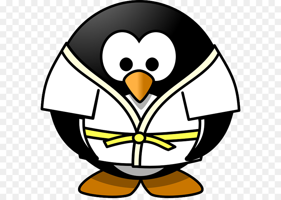 Pingüino En Karate Gi，Artes Marciales PNG