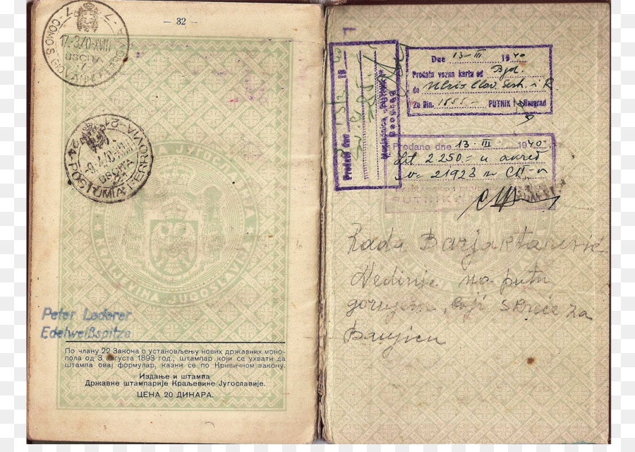 Documento De Identidad，Segunda Guerra Mundial PNG