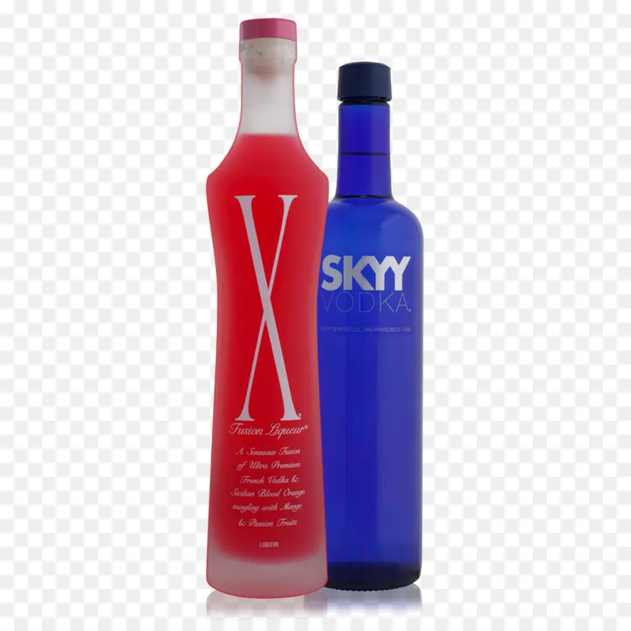 Skyy Vodka，Botella De Vidrio PNG