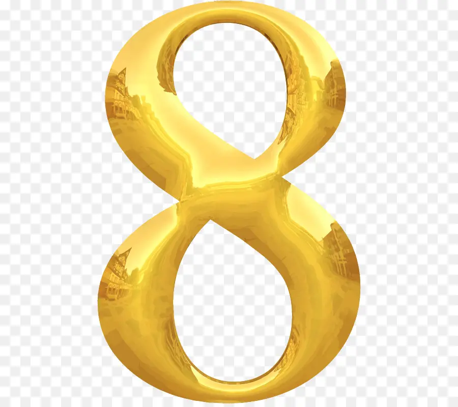 Numero 8，Oro PNG