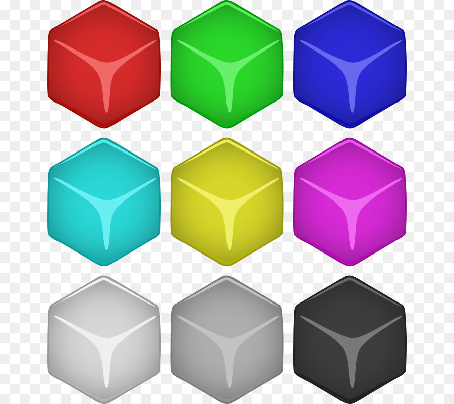 Cubos De Colores，Bloques PNG