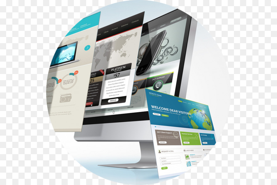 Desarrollo Web，El Diseño Web Responsivo PNG