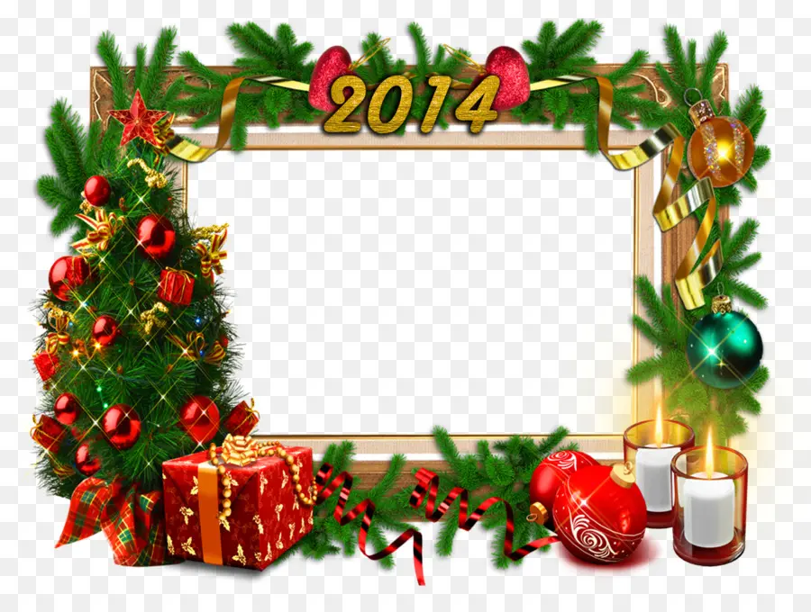 Marco De Navidad，árbol PNG