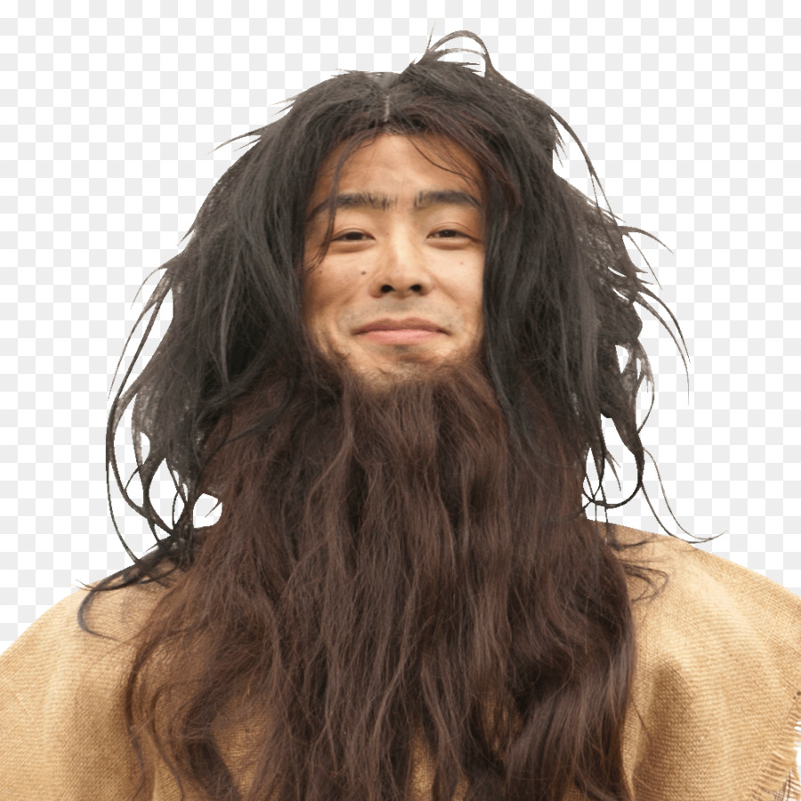 Hombre Con Pelo Largo Y Barba，Hombre PNG