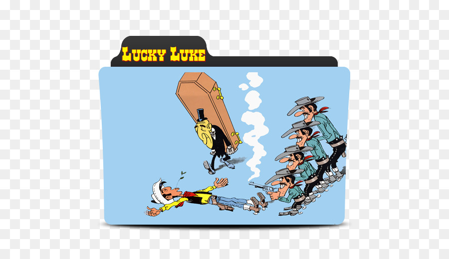 Lucky Luke 67 Mediodía En Hadley De La Ciudad，Rantanplan PNG