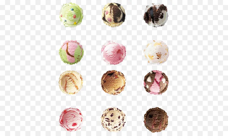 Bolas De Helado，Postre PNG