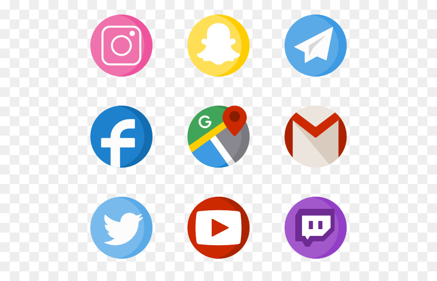 Iconos De Redes Sociales，Facebook PNG