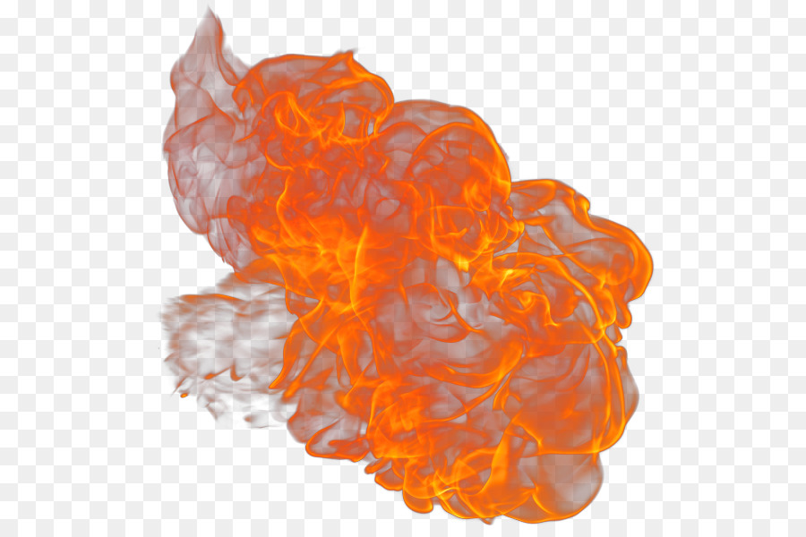 Humo Naranja，Fuego PNG