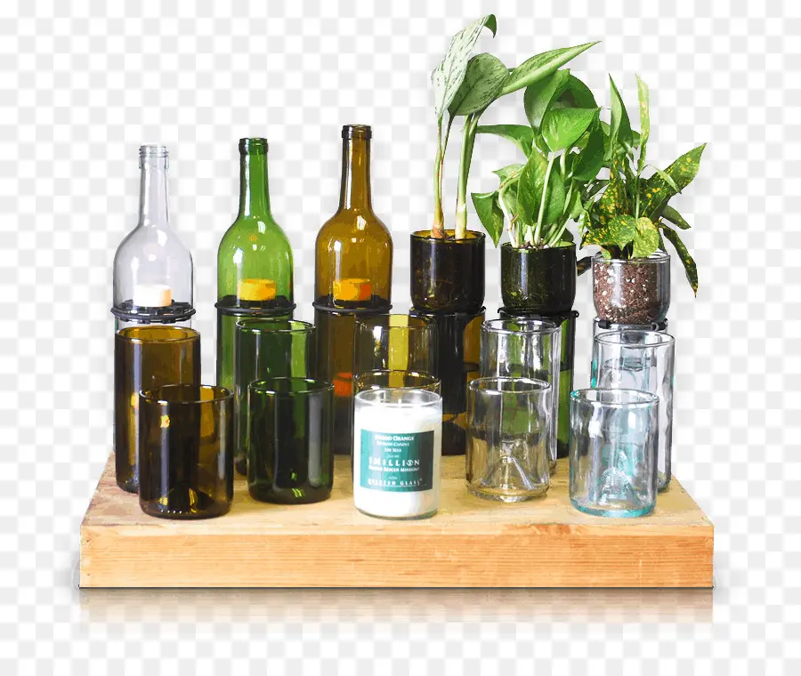 Botellas Recicladas，Plantas PNG