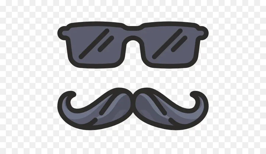 Gafas De Sol Y Bigote，Ocultar PNG