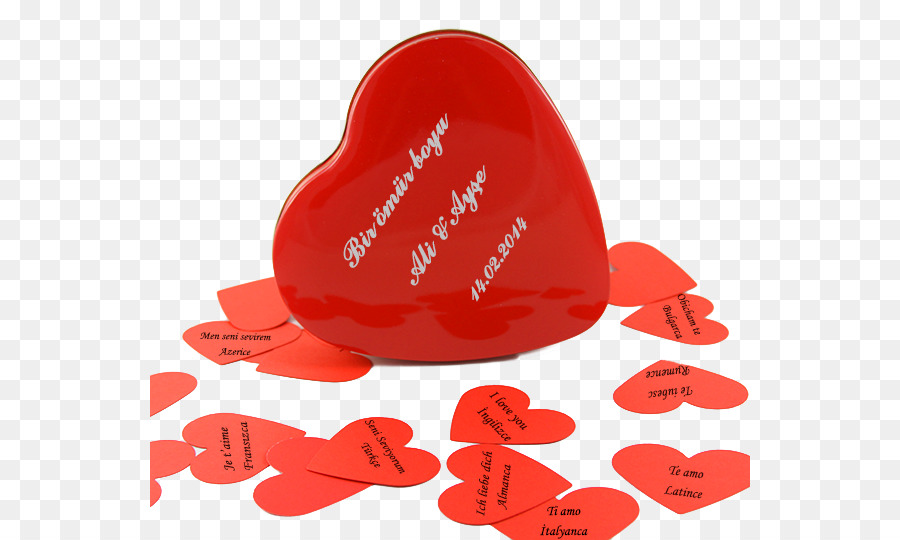 Corazón，Regalo PNG