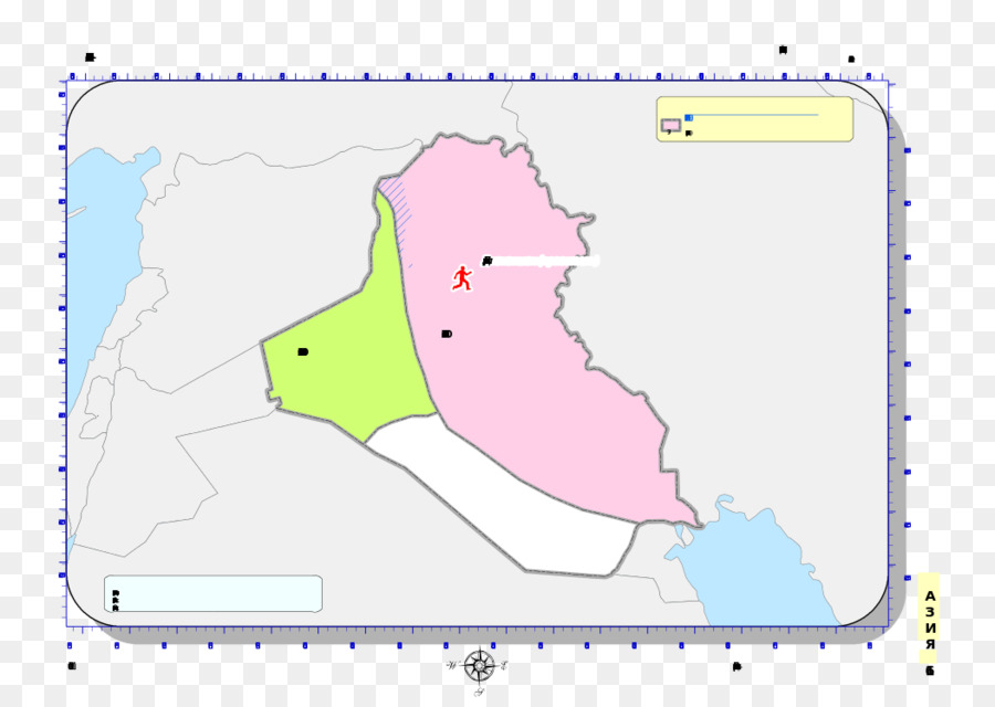 Mapa De Irak，País PNG