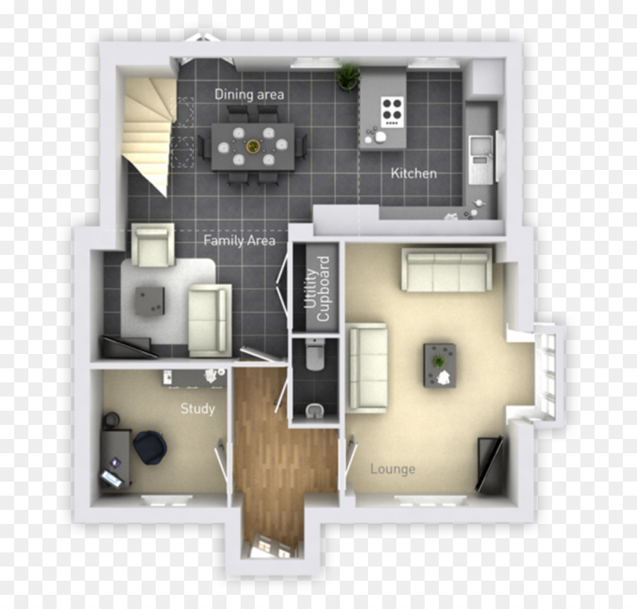 Casa，Plan Abierto PNG