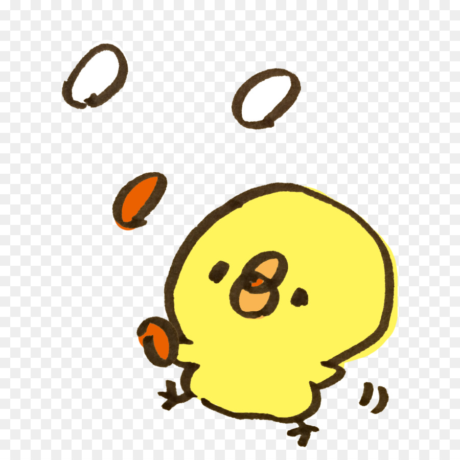 Pollito Amarillo，Lindo PNG