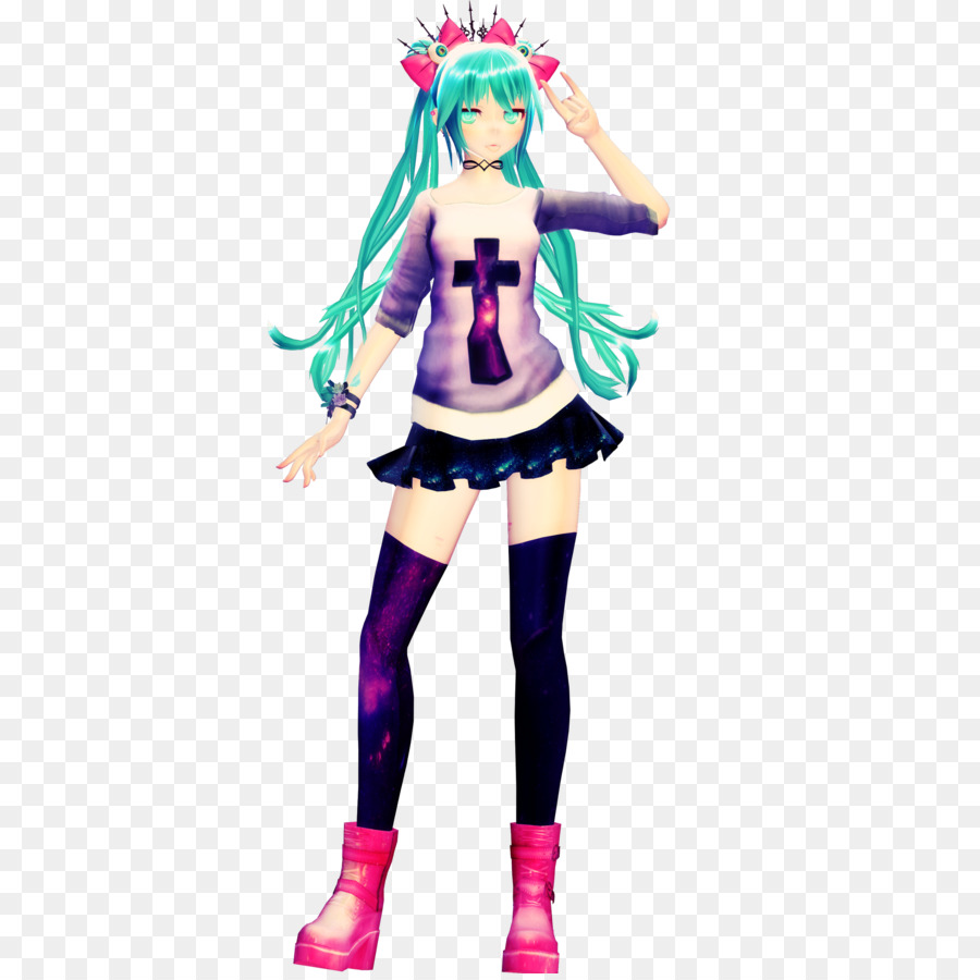 Hatsune Miku，Vocaloid PNG