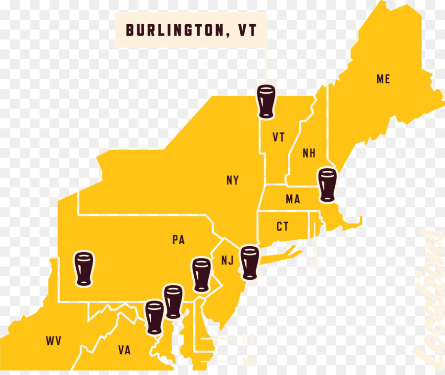 La Ciudad De Brew Tours De Baltimore，Mapa PNG