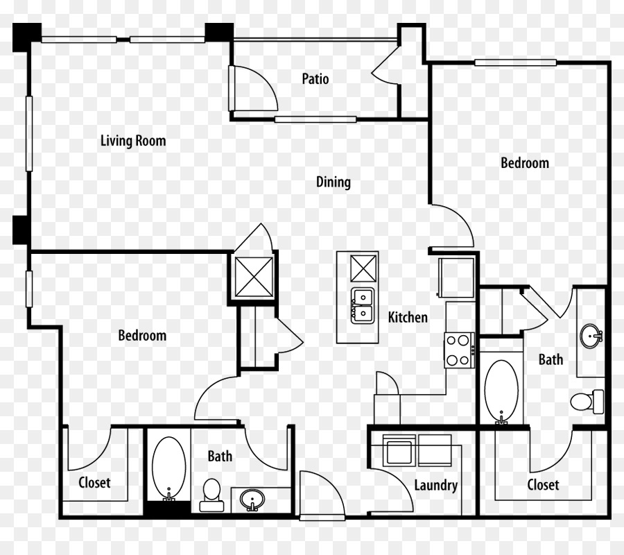 Plan De Piso，Plan De Verificación Kitchenbar PNG