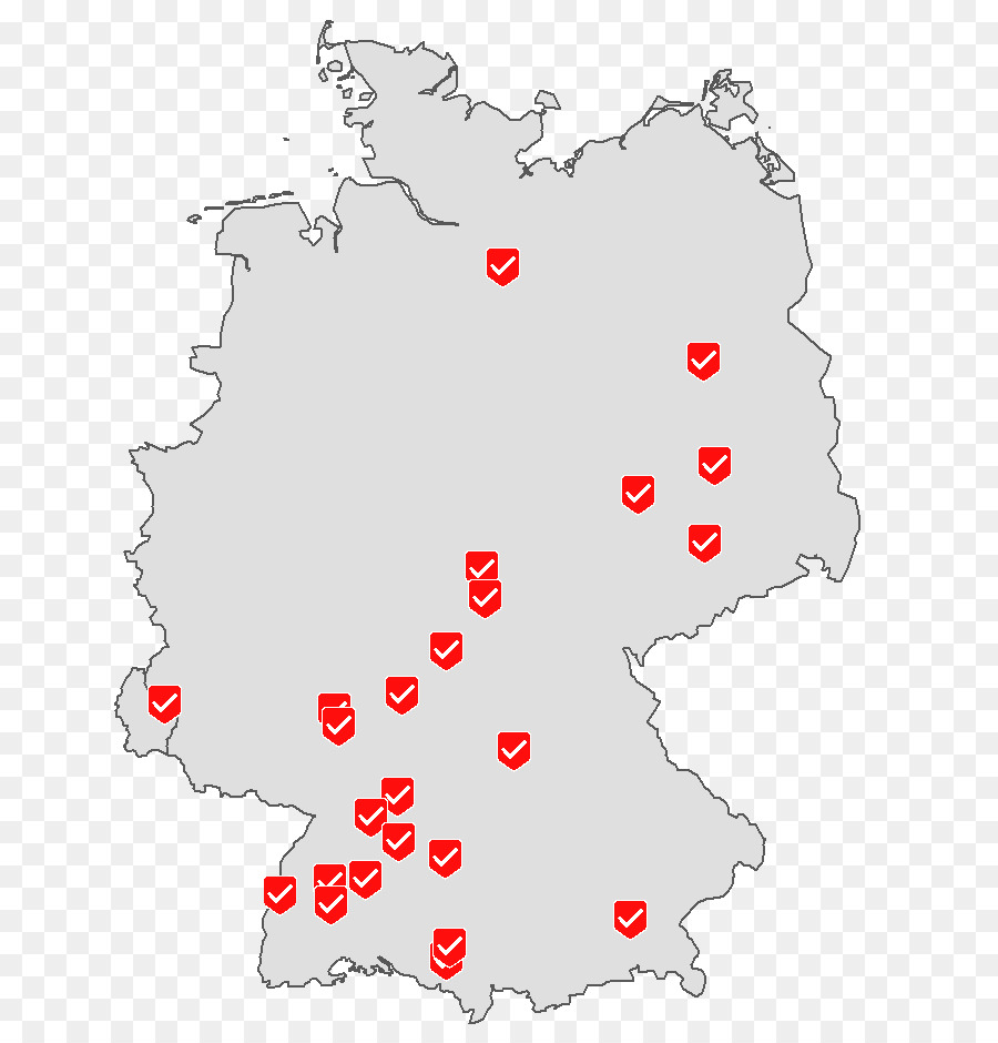 Alemania，Mapa PNG