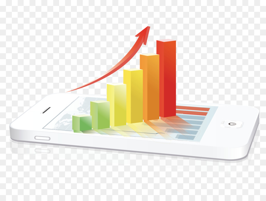 Gráfico De Crecimiento Móvil，Móvil PNG
