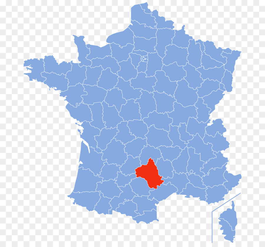 Mapa De Francia，País PNG