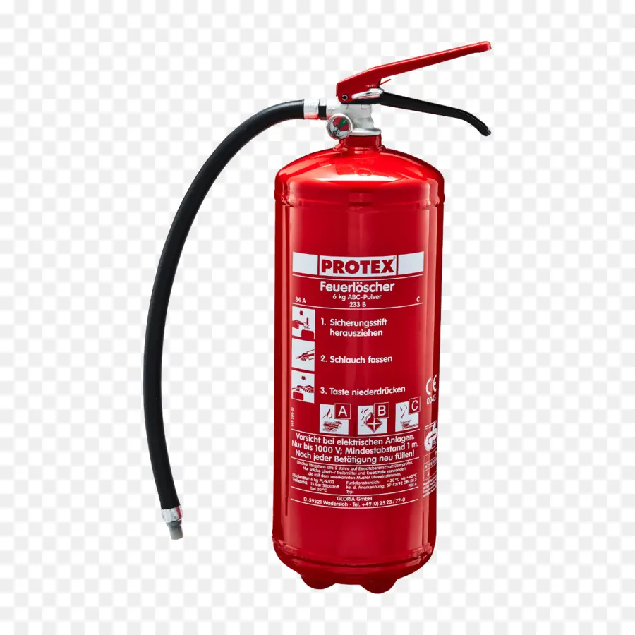 Extintor De Incendios，Rojo PNG