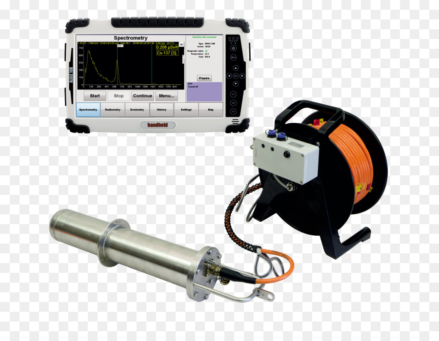 Rayo Gamma，Espectroscopía Gamma PNG