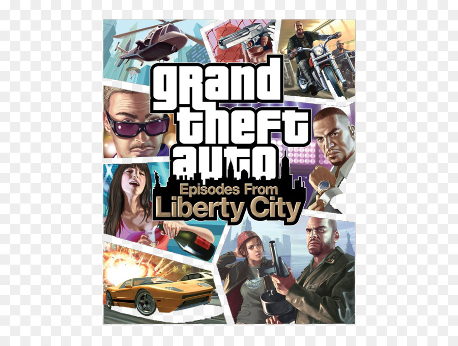 Grand Theft Auto De Los Episodios De Liberty City，Xbox 360 PNG