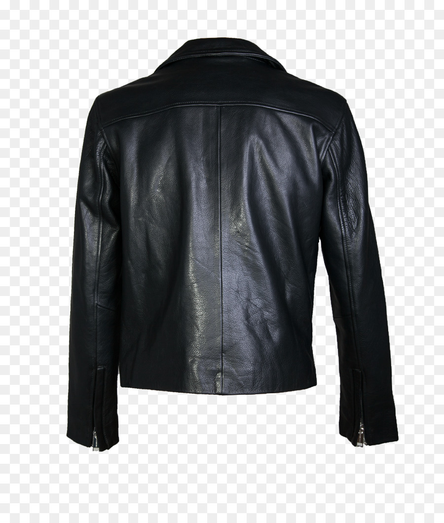 Chaqueta De Cuero Negra，Moda PNG