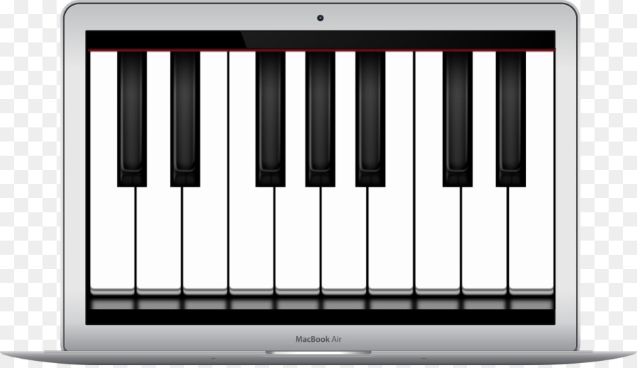 Teclas Del Piano，Computadora Portátil PNG