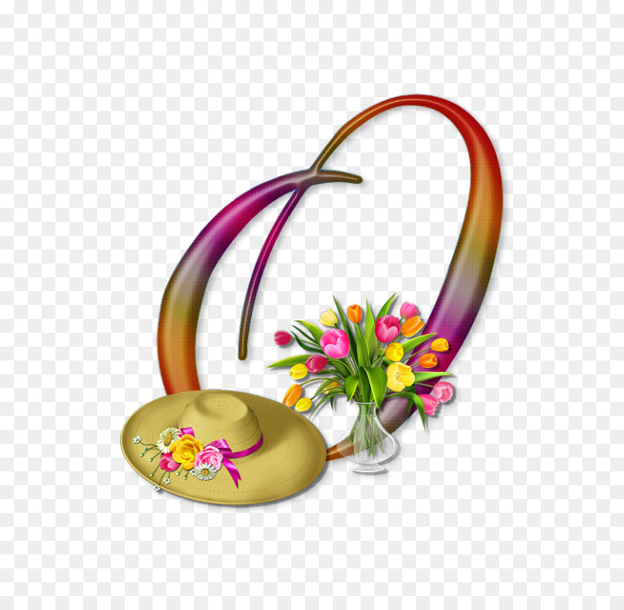 Sombrero Decorativo Y Flores，Sombrero PNG