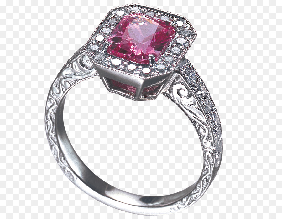 Rubí，Anillo PNG