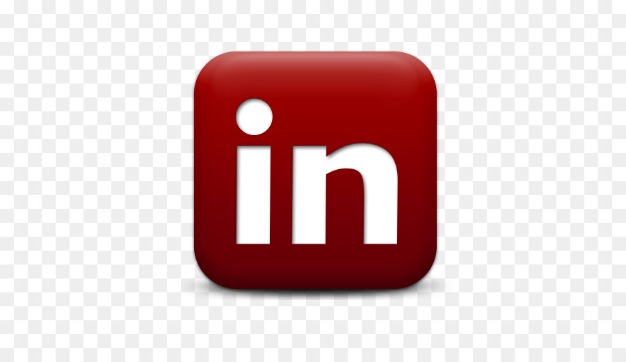 Logotipo Rojo De Linkedin，Redes Sociales PNG