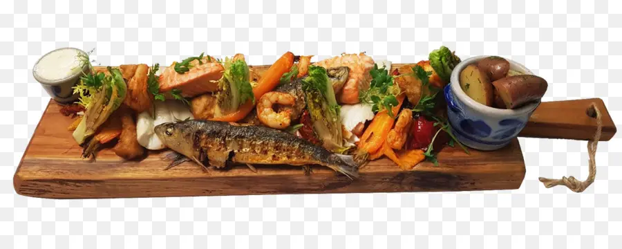 Plato De Mariscos，Pez PNG