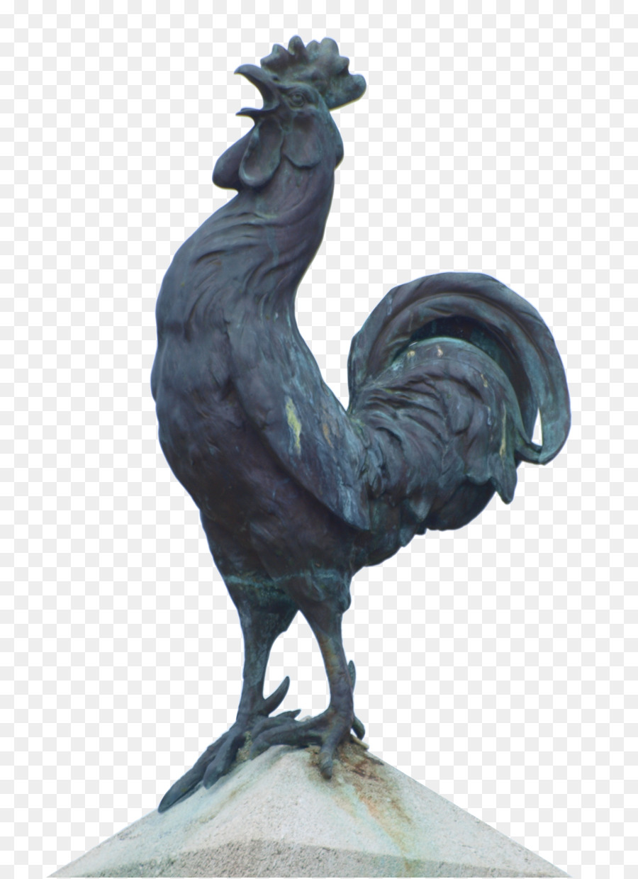 Estatua Del Gallo，Bronce PNG