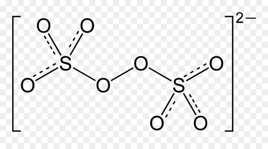 Peroxydisulfate，Persulfato PNG