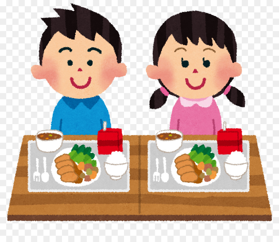 日本の学校給食，La Comida De Escuela PNG