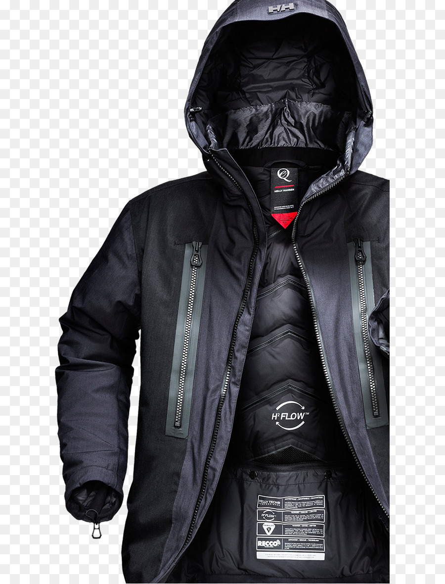 Chaqueta Negra，Encapuchado PNG