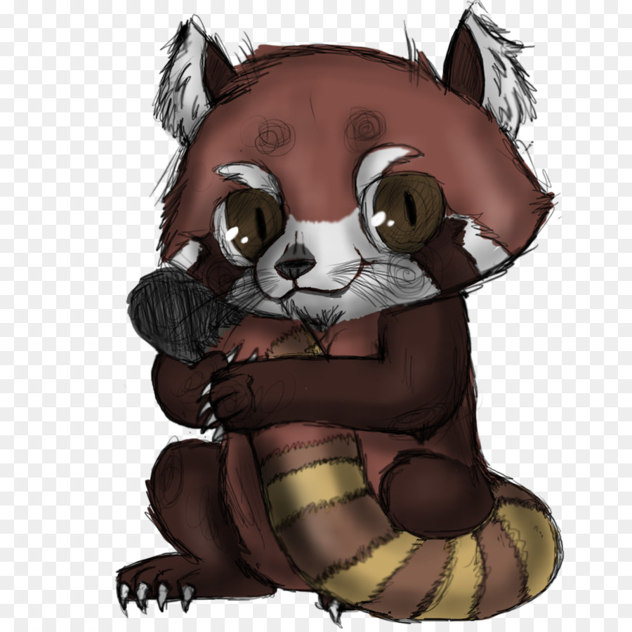 Oso，Panda Rojo PNG