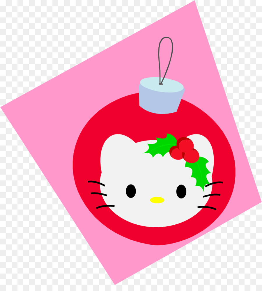 Adorno De Hello Kitty，Navidad PNG