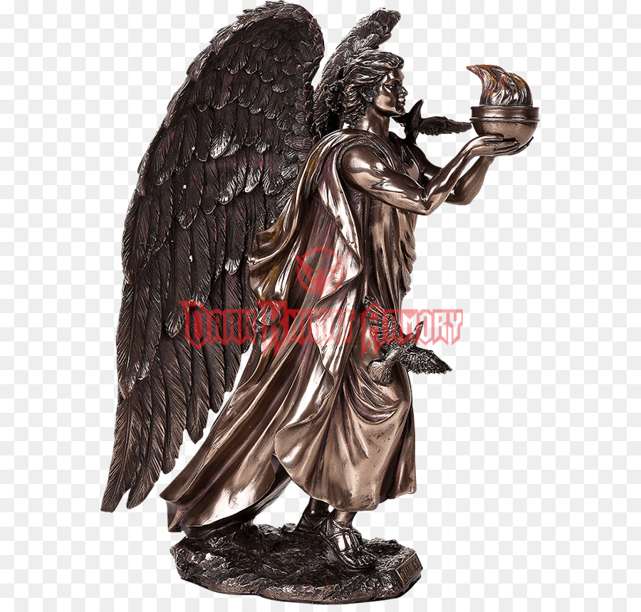 Escultura De Bronce，Ángel PNG