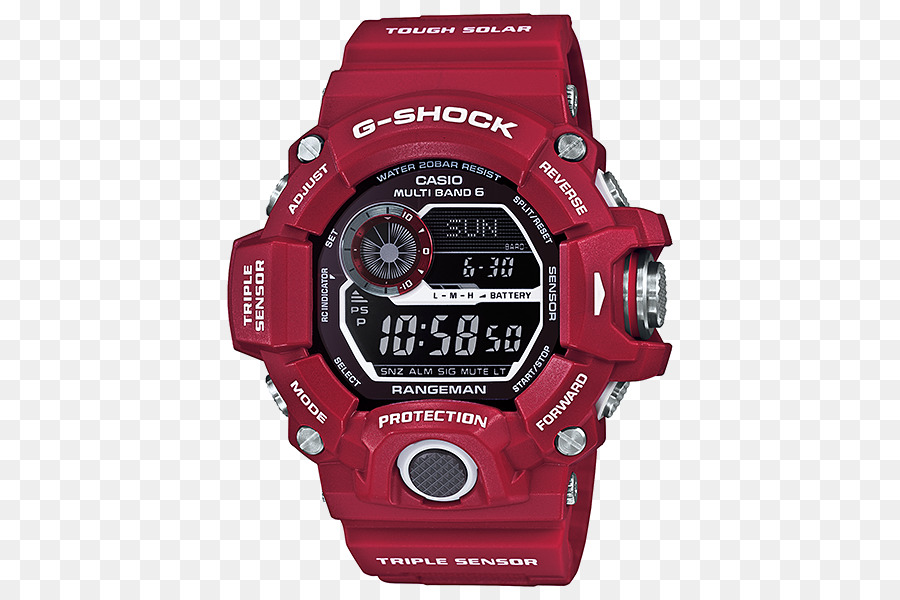 Reloj G Shock Rojo，Reloj PNG