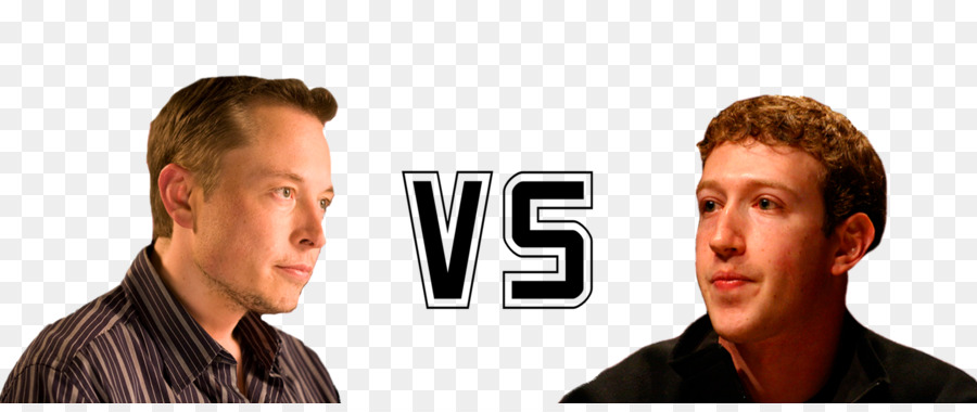 Elon Musk，Mark Zuckerberg PNG