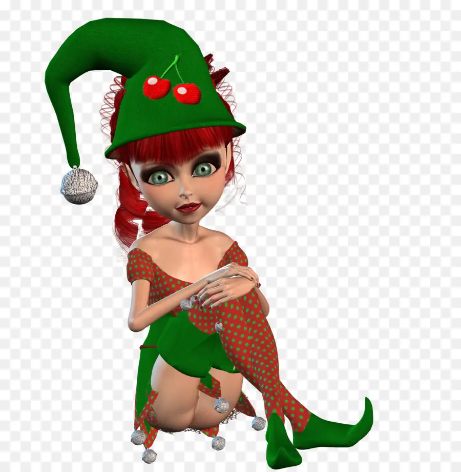 La Navidad Elf，Adorno De Navidad PNG