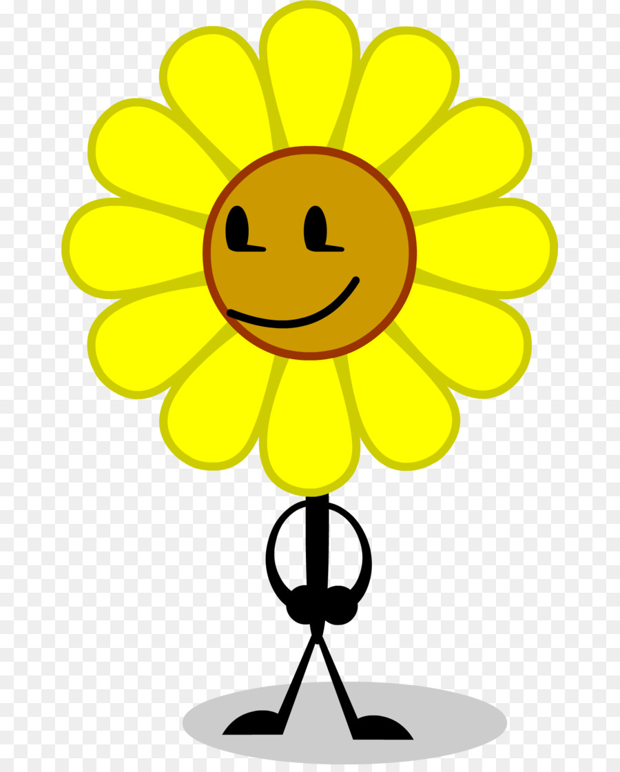 Flor Sonriente，Flor PNG