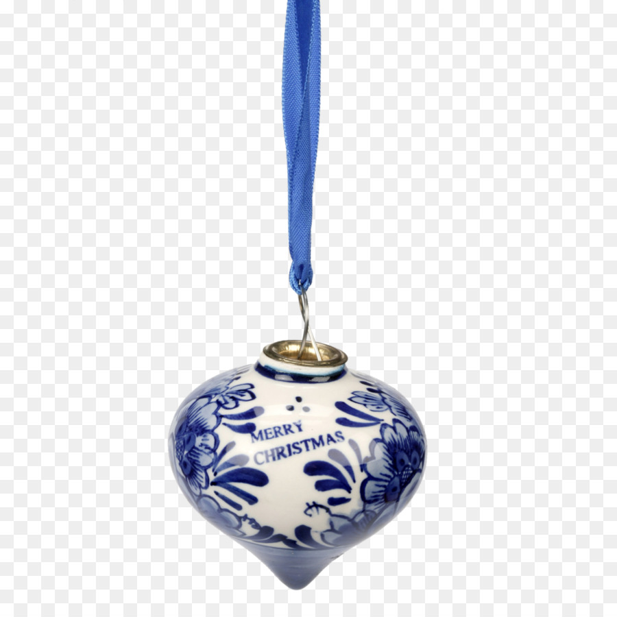 Adorno Azul Y Blanco，Navidad PNG