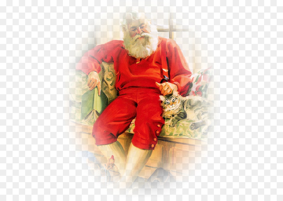 Papá Noel，Decoración Navideña PNG