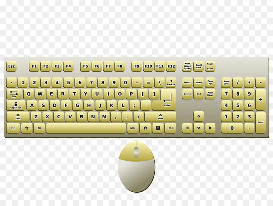 Teclado Y Ratón，Computadora PNG