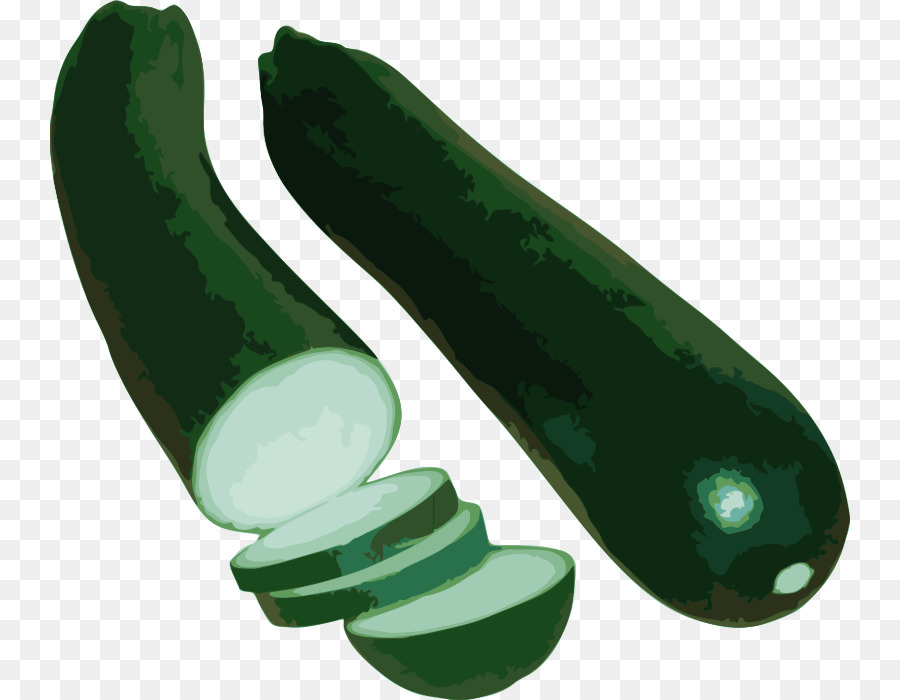 Pepino，Rebanado PNG